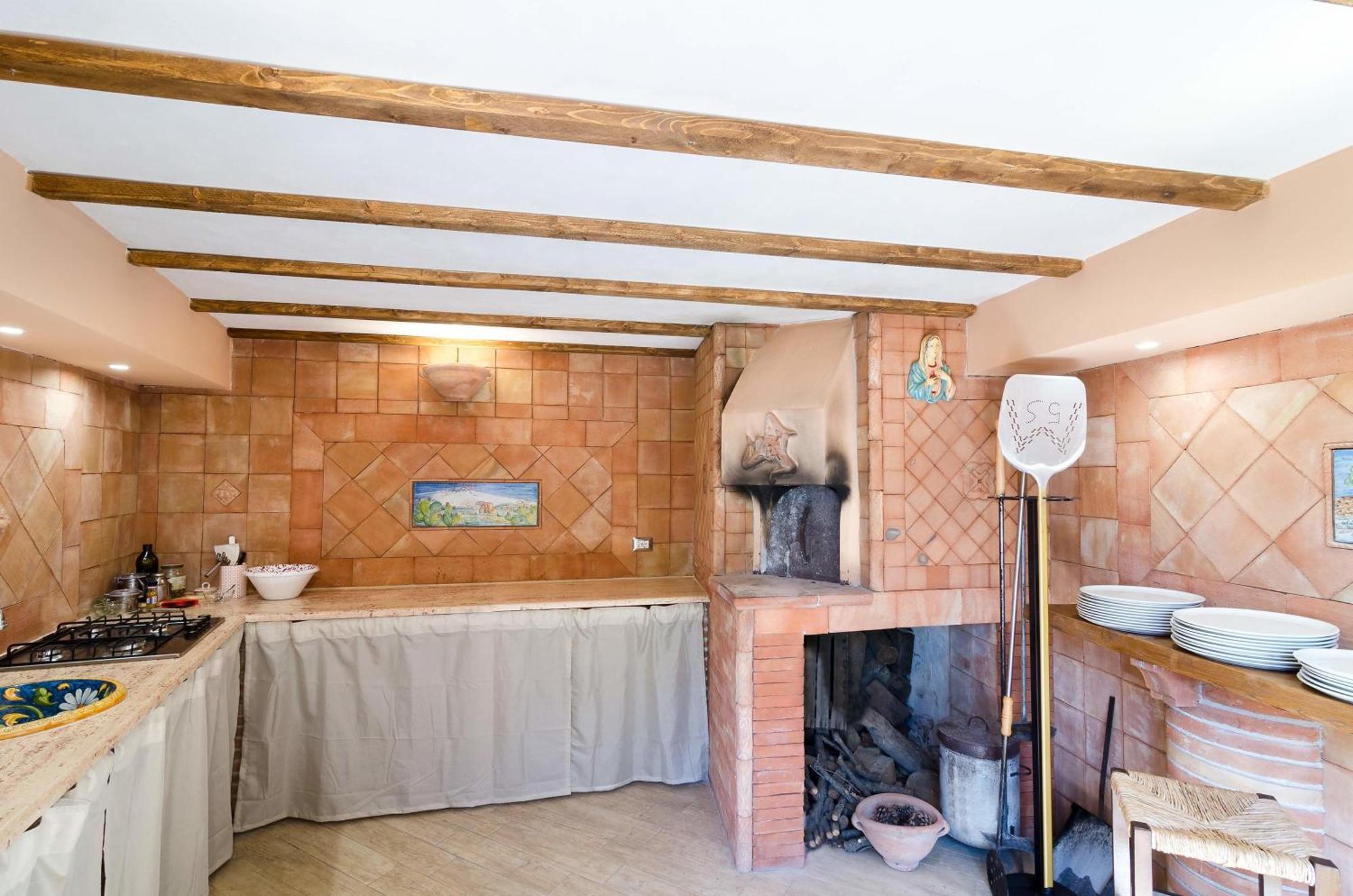 Villa Del Gelso Chalet Nel Parco Delletna 마스칼리 외부 사진