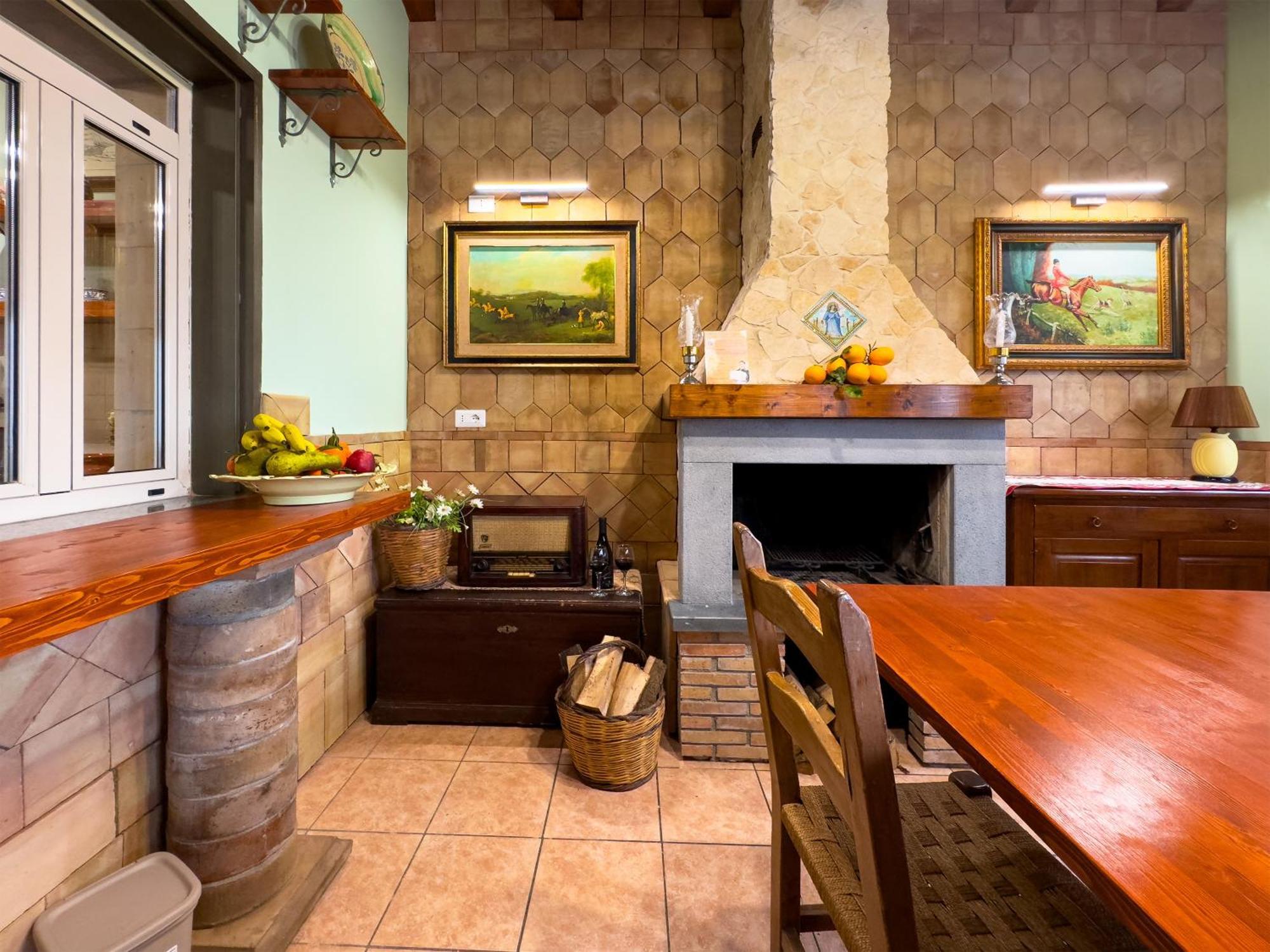 Villa Del Gelso Chalet Nel Parco Delletna 마스칼리 외부 사진