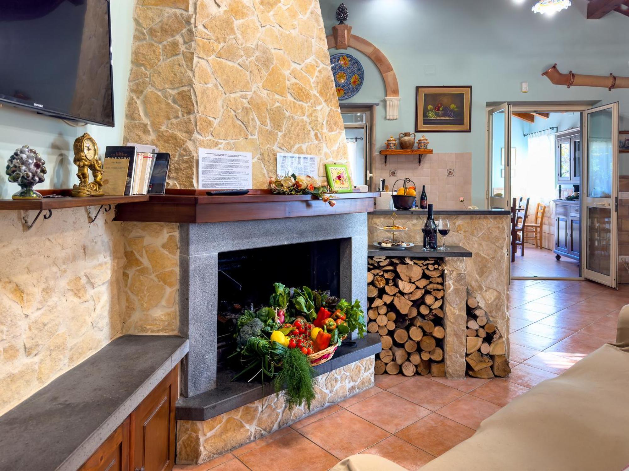 Villa Del Gelso Chalet Nel Parco Delletna 마스칼리 외부 사진